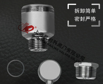 AVAX不銹鋼自動排氣閥可拆卸設計細節(jié)說明